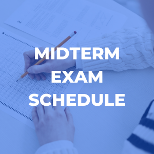 2023-2024 Spring Semester Midterm Exam Schedule